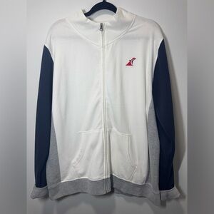 Carnival Cruise Line’s White and Gray Zip-Up Jacket